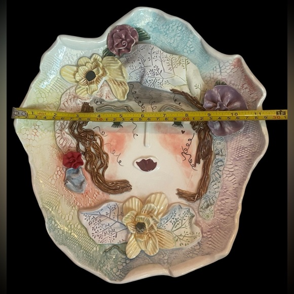 Rare! Ellen Williams "Garden Girls" Collection by Ganz - Decorative Wall Plate - Picture 11 of 12